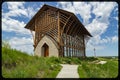 Holy family shrine Gretna Nebraska Royalty Free Stock Photo