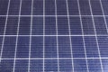 Closeup of a solar panel