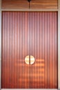 Decorated Framed Solid Timber Door