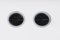 Closeup of soundbar speaker Royalty Free Stock Photo