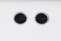 Closeup of soundbar speaker Royalty Free Stock Photo