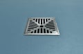 Chrome Square Drain