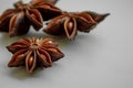 Closeup star anise