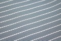 Closeup of stripes pattern made form synthetic plastic background. Abstract modern woven material Royalty Free Stock Photo