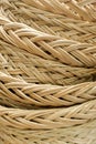 Closeup Structure of Rattan Weave Texture