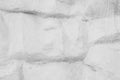 Closeup surface stone pattern at the stone wall in the garden textured background in black and white tone Royalty Free Stock Photo