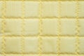 Closeup surface yellow fabric coat textured background