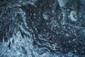 Closeup of a swirly frozen water surface for textures and backgrounds