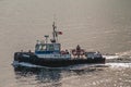 Closeup of Taiwan pilot boat at harbor of Corinto, Nicaragua