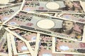 Ten thousands japanese yen bills