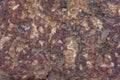 Closeup of texture old red mon brick that began to weather. Royalty Free Stock Photo