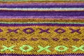 Closeup of Texture and Pattern of Thai Northern Region`s Textile for Background Royalty Free Stock Photo