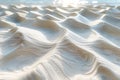 Closeup of texture, white sand with intricate patterns and textures created Royalty Free Stock Photo