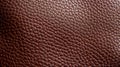 A closeup of textured leather with natural grain