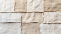 Closeup of a textured linen fabric