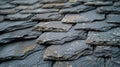 Closeup of textured slate rock surface