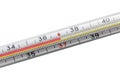 Closeup thermometer Royalty Free Stock Photo
