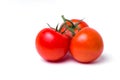 Tomato in isolated white background Royalty Free Stock Photo