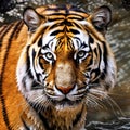 Tiger portrait