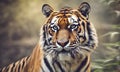 Closeup Tiger Portrait