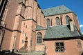 Closeup to building of Frankfurt Cathedral