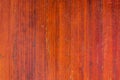 Closeup to Orange Vertical Wood Background/ Texture Royalty Free Stock Photo