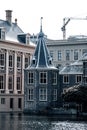 Closeup of The Torentje in The Hague next to the Mauritshuis museum, The Netherlands Royalty Free Stock Photo