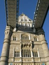 Closeup of the tower bridge Royalty Free Stock Photo