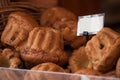 traditional kougelhopf in alsatian market Royalty Free Stock Photo