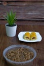 Kuih tart or pineapple tart and Kole Kacang