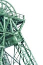 Closeup Of A Typical German Conveyor Tower Of The Old Mine Royalty Free Stock Photo