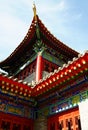 Closeup of a typical traditional Chinese building Royalty Free Stock Photo