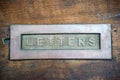 Antique Letterbox Door Cover