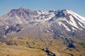 Closeup view of Beautiful mount st helens Royalty Free Stock Photo