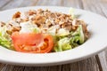 chicken Caesar salad Royalty Free Stock Photo