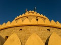 Closeup view of the Monument built at Shiekh Zayed bridge swat valley Paksitan