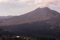 View of Mount Gunung Batur - The Kintamani Volcano at Bali Indonesia