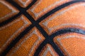 Closeup view of old basketball basket ball texture Royalty Free Stock Photo
