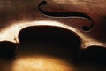 Details of an old Violin Royalty Free Stock Photo