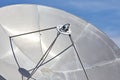 Closeup view of satellite dish.Communications Royalty Free Stock Photo