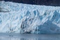 Closeup view of Glacier Bay National Park, Alaska Royalty Free Stock Photo