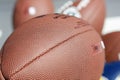 Football closeup