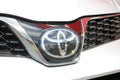 Toyota emblem Royalty Free Stock Photo