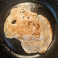 Closeup view of traditional pancakes from Romania