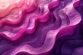 Closeup view of a vibrant purple and pink wave with liquidlike texture
