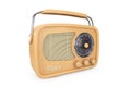 Closeup Vintage Radio Royalty Free Stock Photo