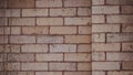 Closeup of A Vintage Retro Brick Pattern Wall In Downtown Coeur d`Alene Idaho That Can Make Good Background and Wallpaper
