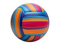 Closeup of a volley ball without shadow Royalty Free Stock Photo