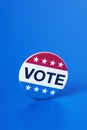 Vote badge for the United States election