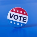 Vote badge for the United States election Royalty Free Stock Photo